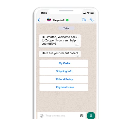 Customer experiences