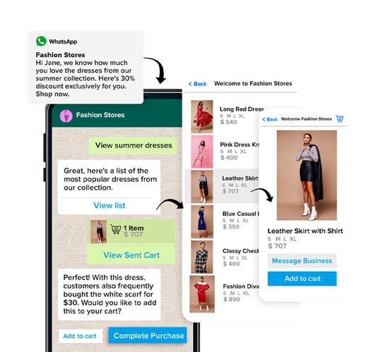 Personalization on WhatsApp chatbot