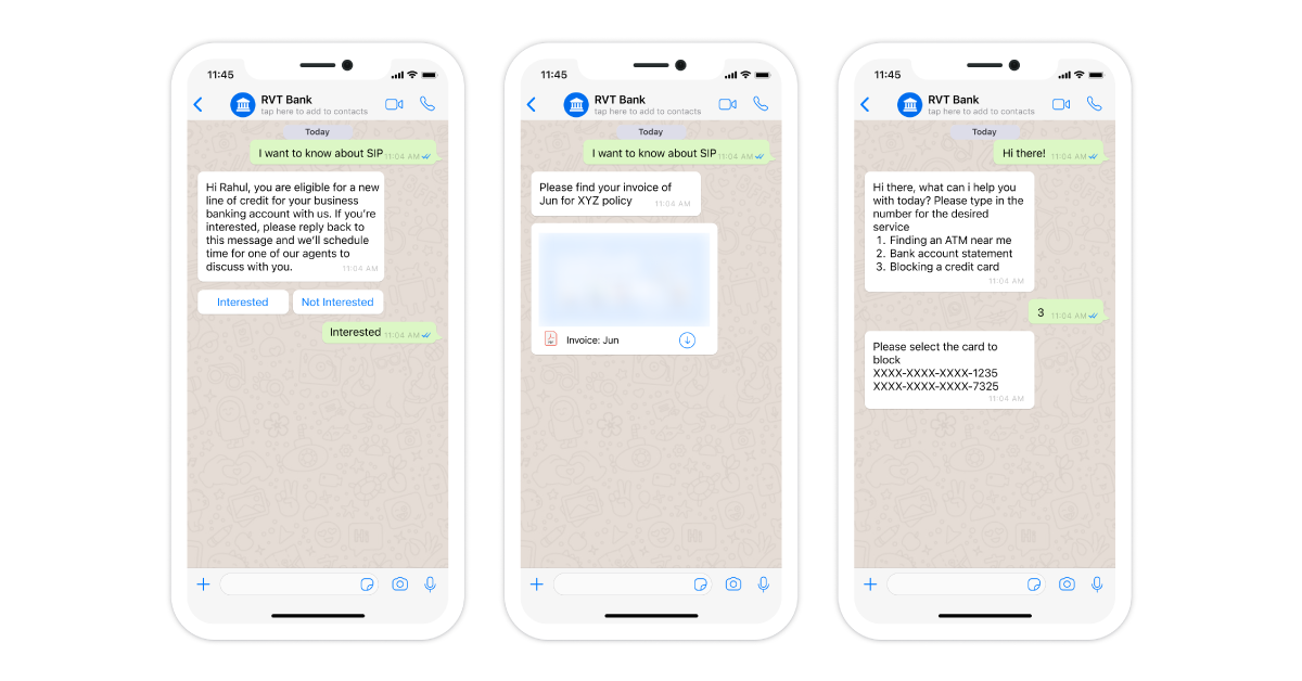 Customer support on WhatsApp Commerce
